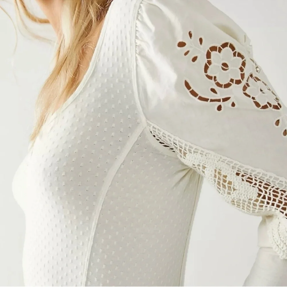 Free People Moonglow Henley Top